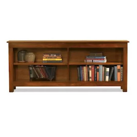 2-Shelf  Console Bookcase